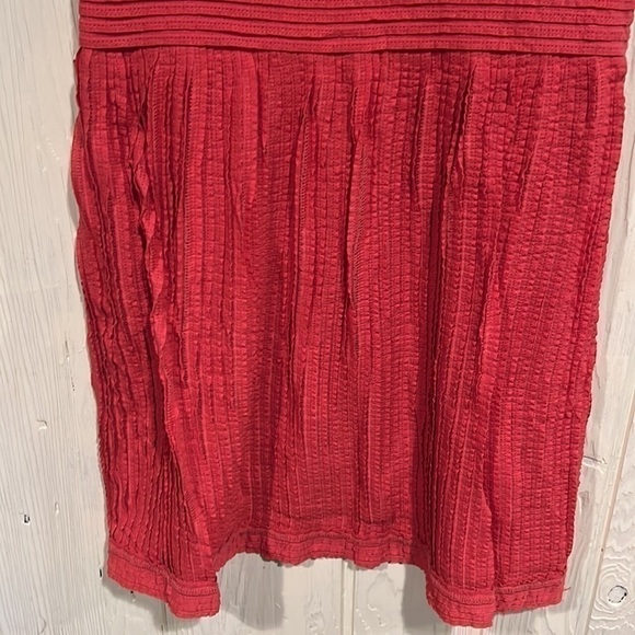 max Studio Burnt Orange Dress - Sleeveless, Lined, Size M - Picture 4 of 10